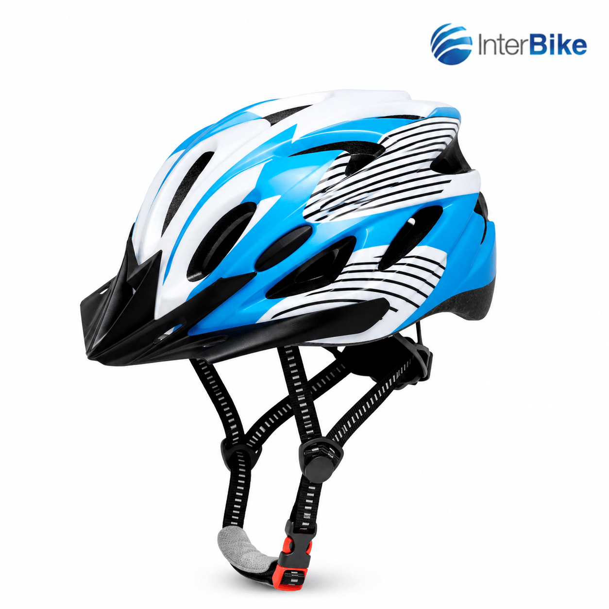 หมวกกันน็อกเด็ก INTERBIKE รุ่น XTREME สีฟ้า_0